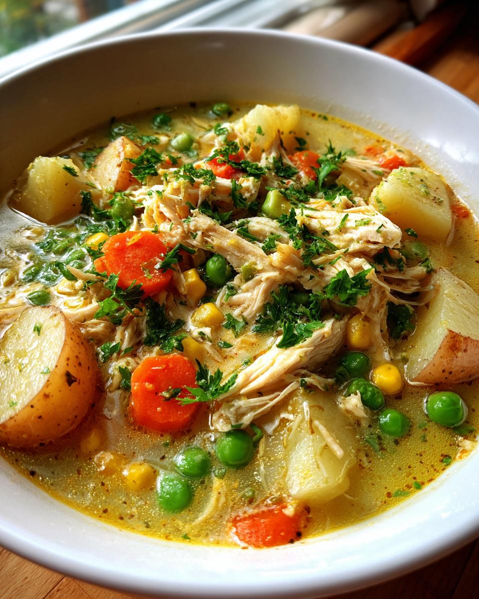 Chicken Pot Pie Soup - detail 1