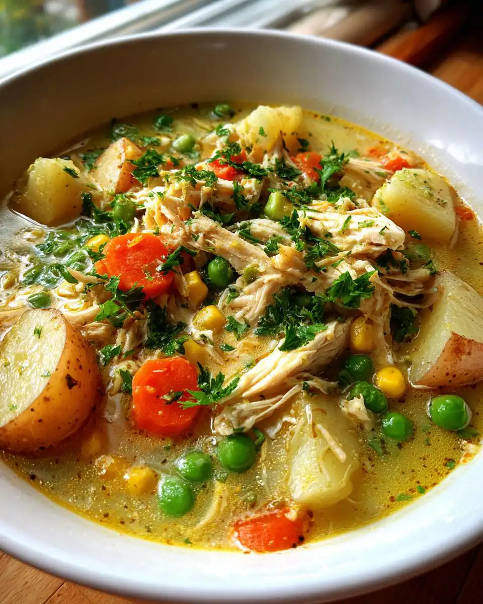 Chicken Pot Pie Soup - detail 1