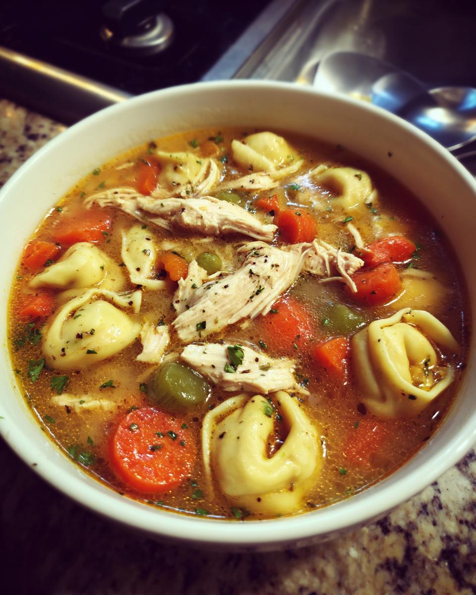 Chicken Tortellini Soup Recipe - detail 2