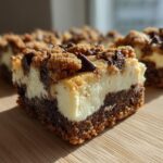 Chocolate Chip Cookie Cheesecake Bars