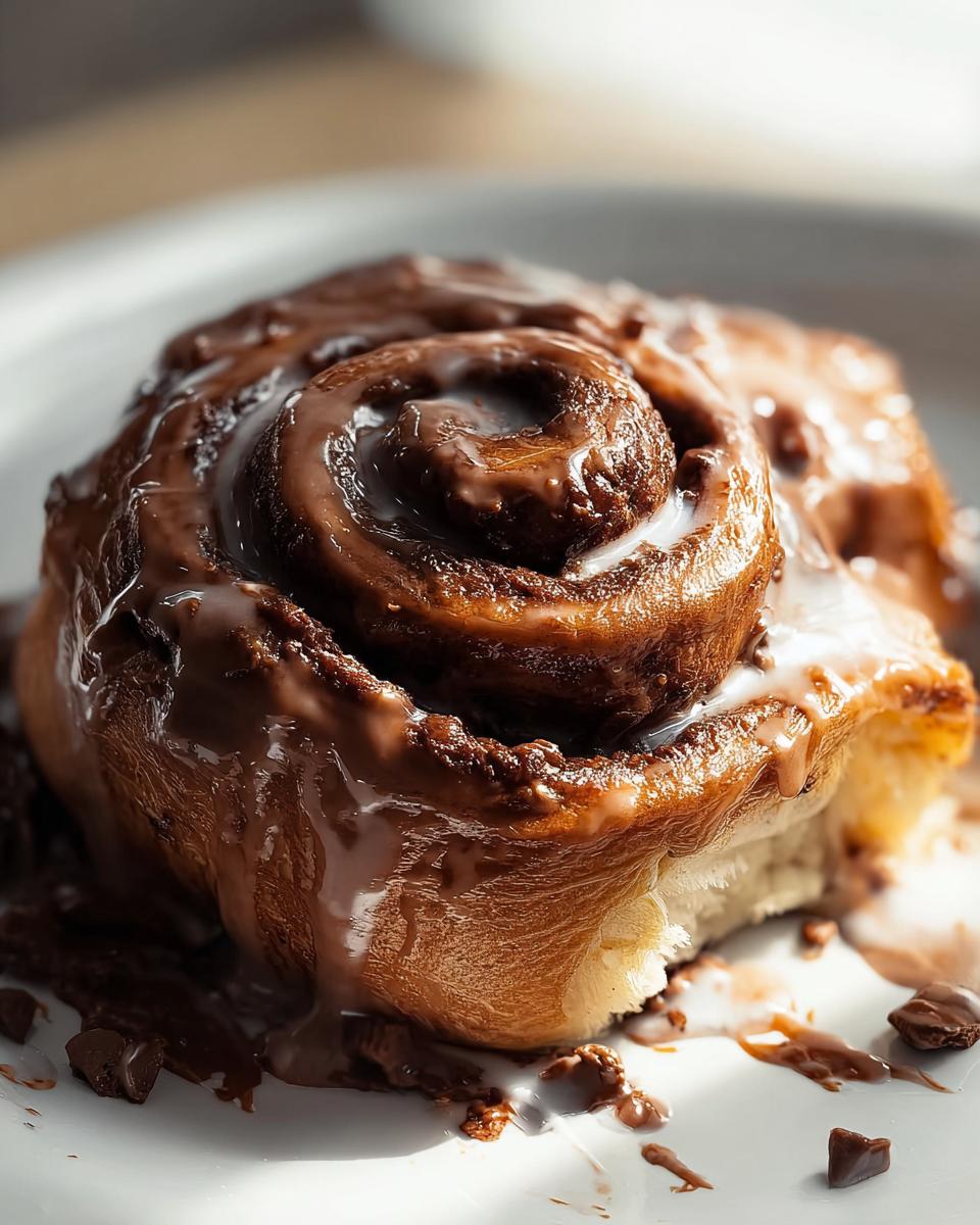 Chocolate Cinnamon Rolls - detail 1
