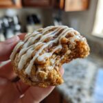 Cinnamon Roll Oatmeal Cookies