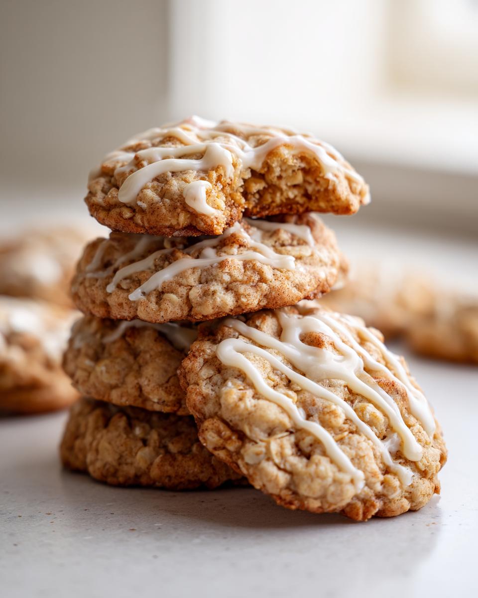 Cinnamon Roll Oatmeal Cookies - detail 2