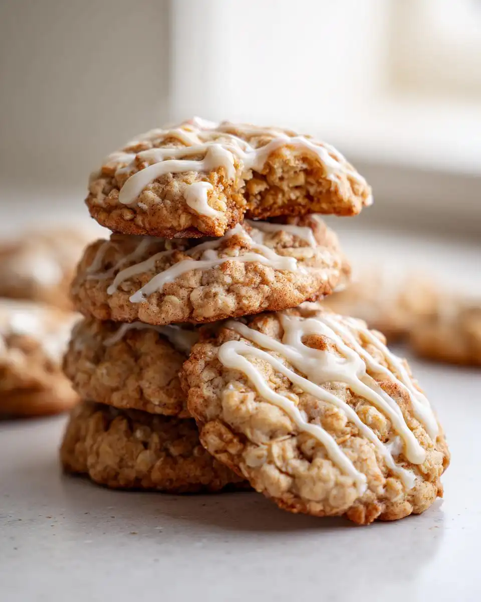Cinnamon Roll Oatmeal Cookies - detail 2
