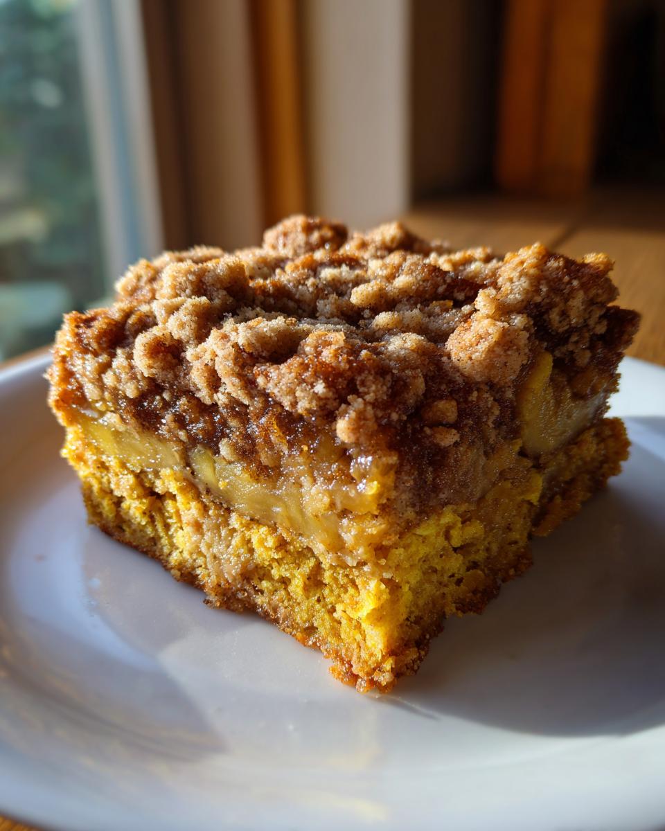 Cinnamon Sugar Pumpkin Banana Breakfast Cake - detail 2