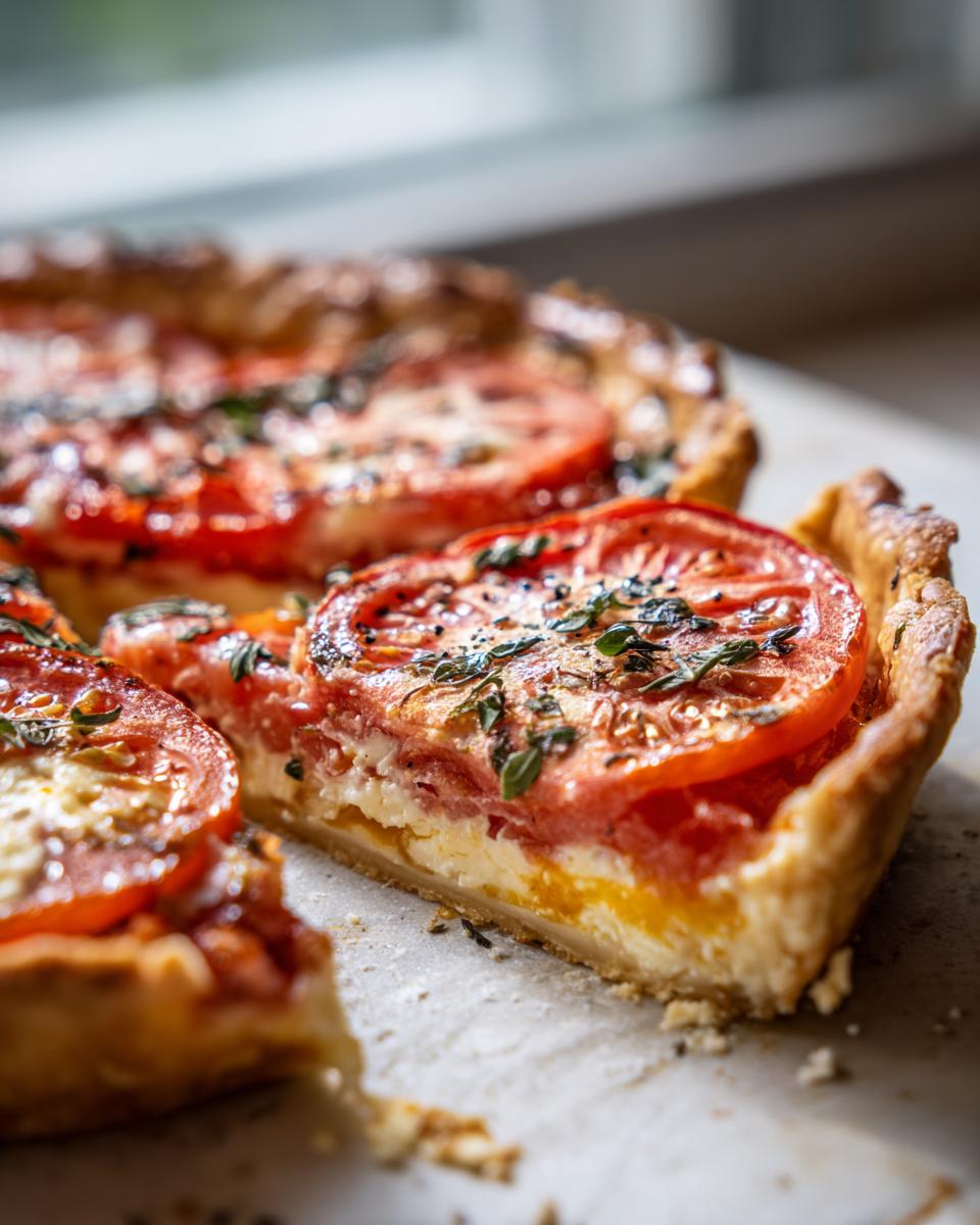 Classic Tomato Pie - detail 1