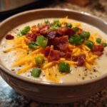 Comforting Loaded Baked Potato Soup for Cold Days