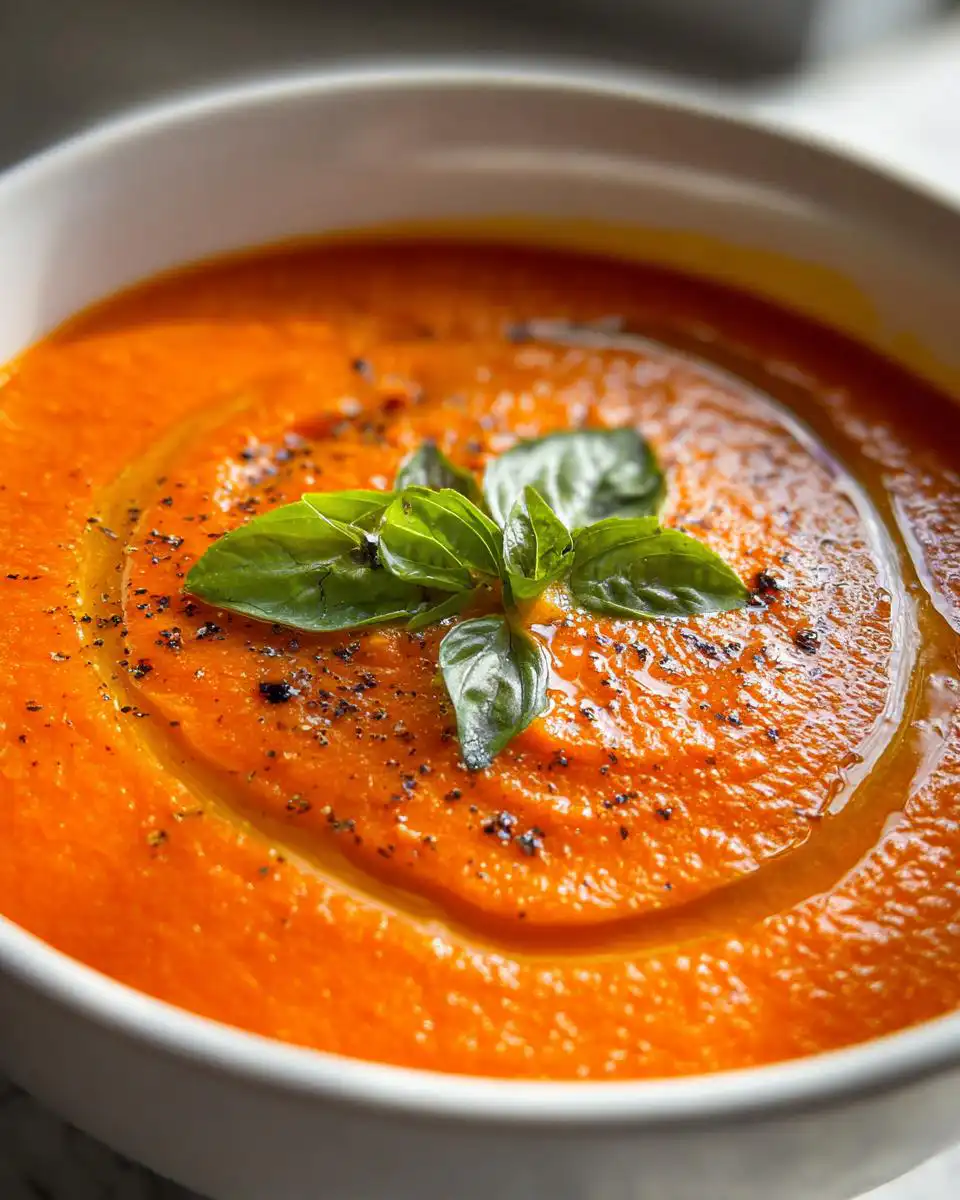 Cottage Cheese Tomato Soup (High Protein) - detail 1