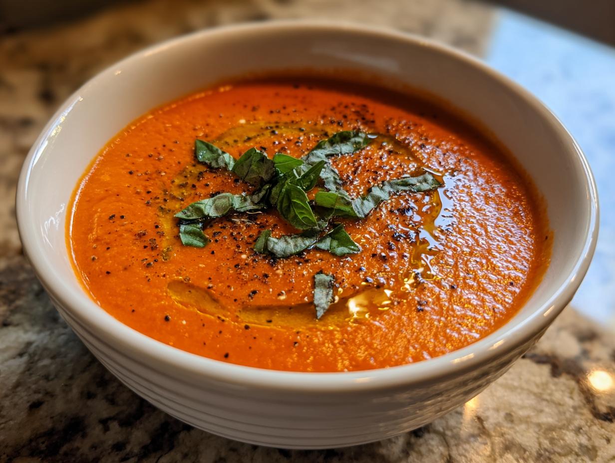 Amazing 9-Minute Cottage Cheese Tomato Soup