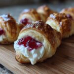 Cranberry Cream Cheese Crescent Bites