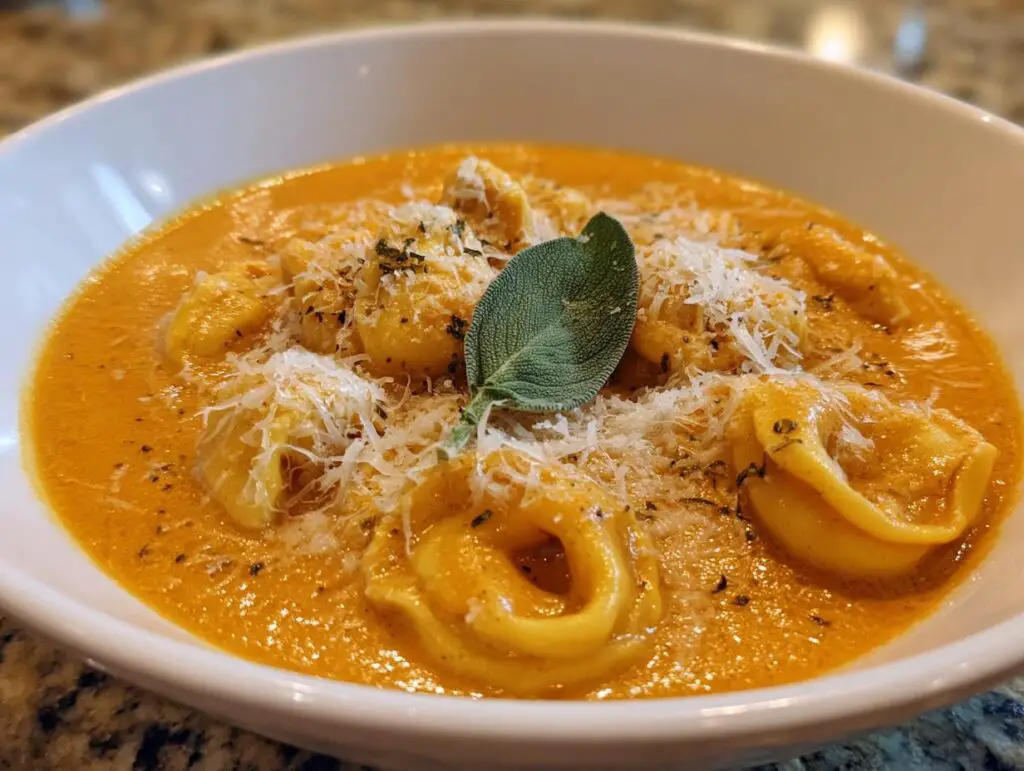 Creamy Butternut Squash Tortellini Soup