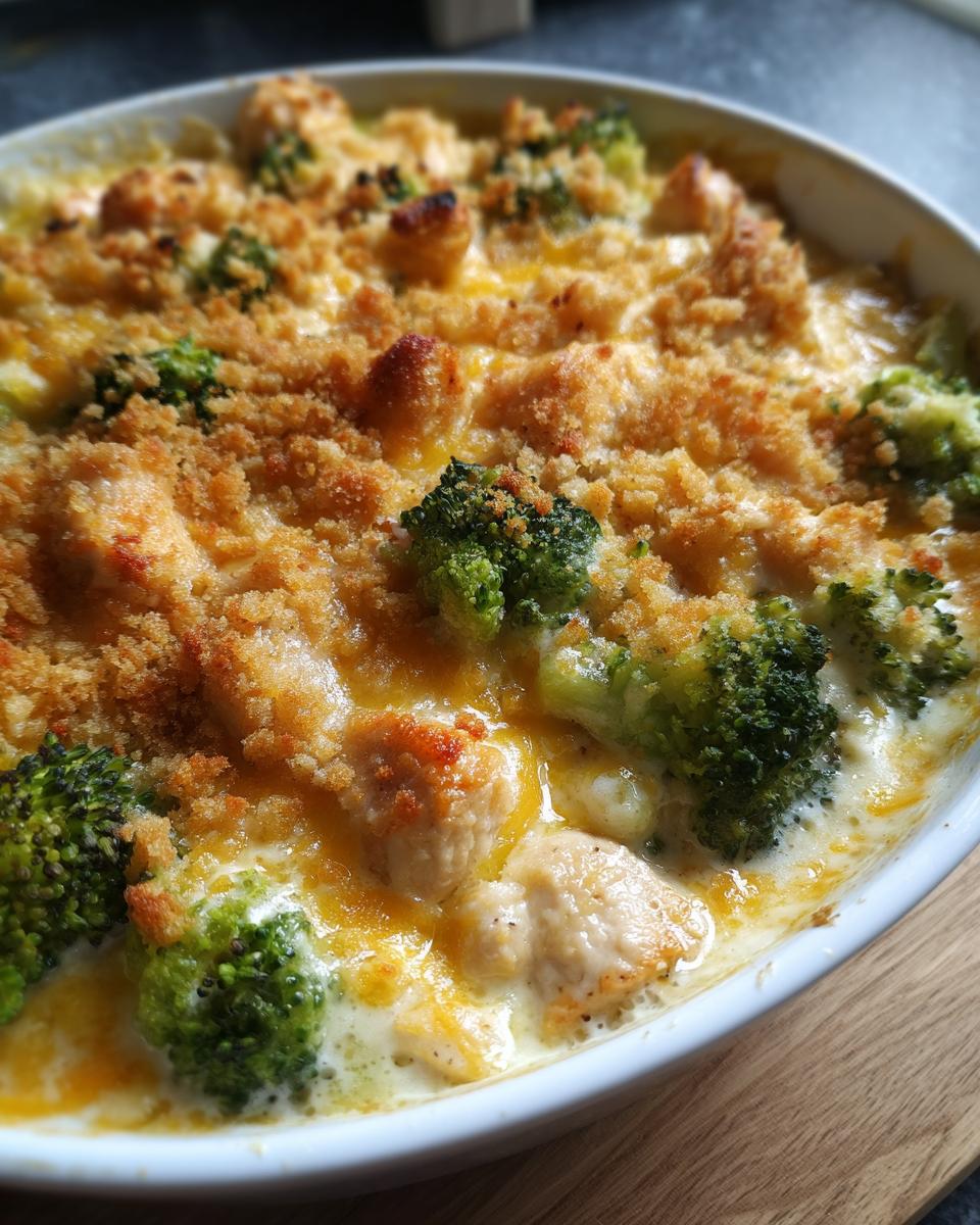 Creamy Chicken and Broccoli Bake Supreme - detail 1