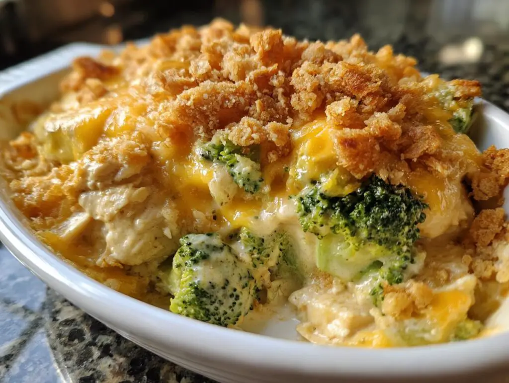 Creamy Chicken and Broccoli Bake Supreme