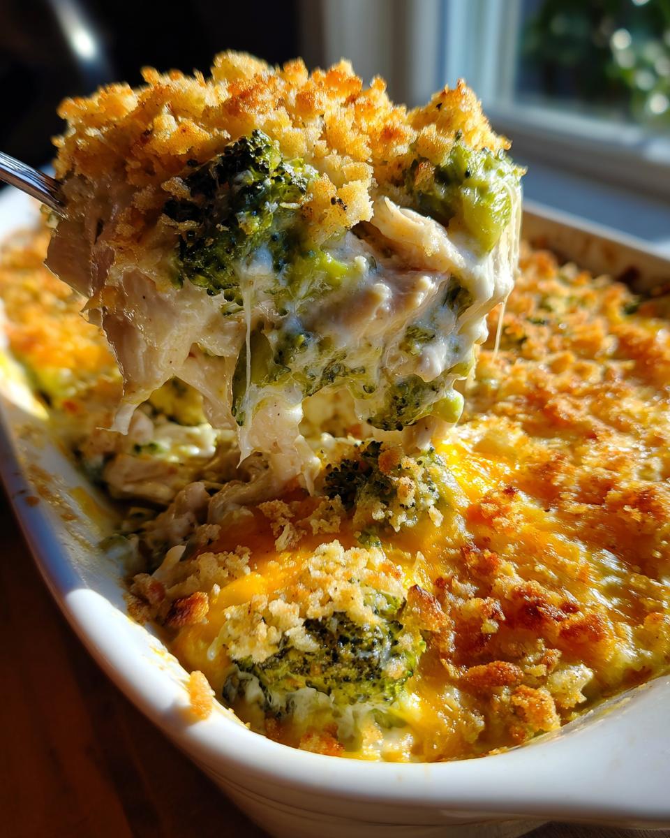 Creamy Chicken and Broccoli Bake Supreme - detail 2