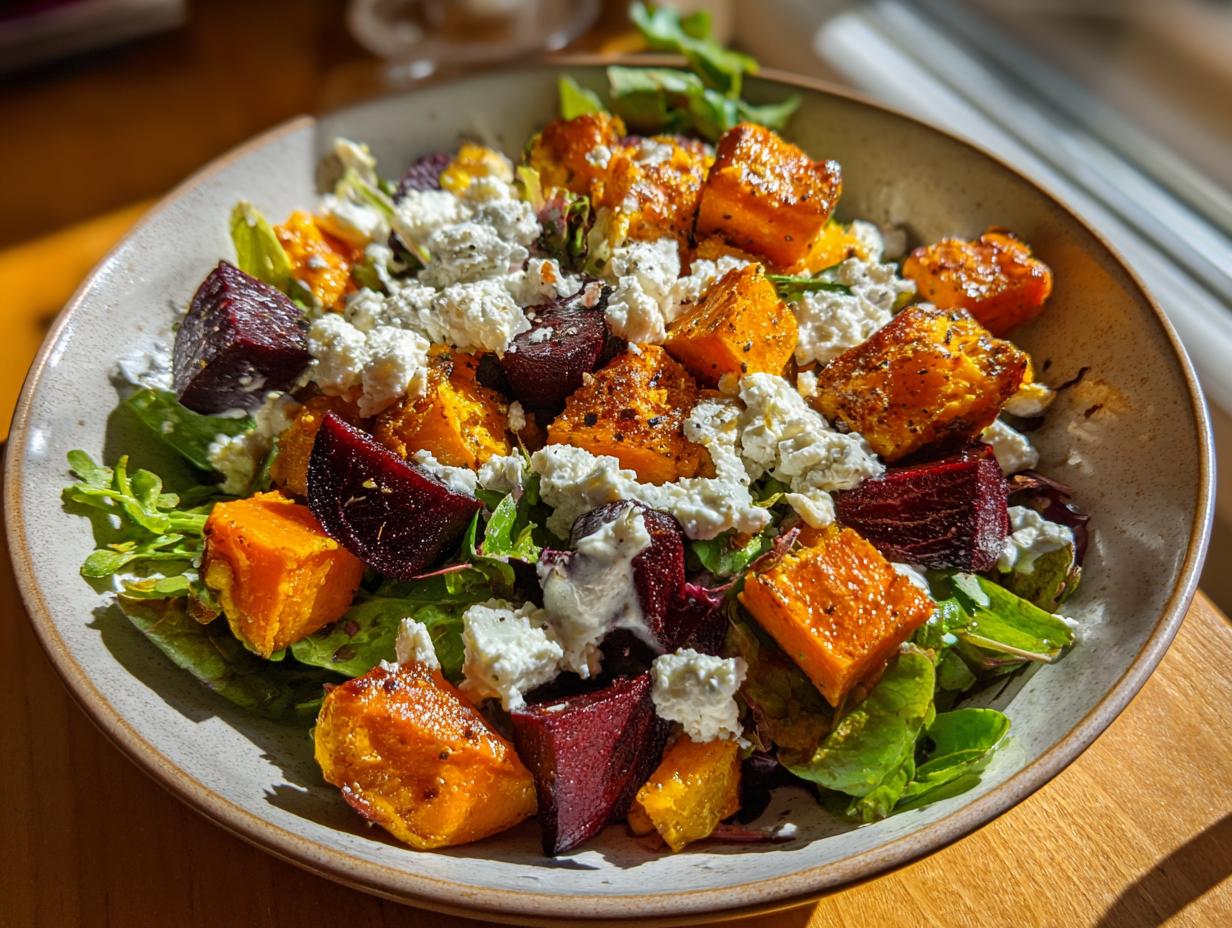 Amazing Creamy Roasted Beet Salad: 1 Must-Try Recipe