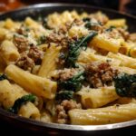 Creamy Sausage Rigatoni