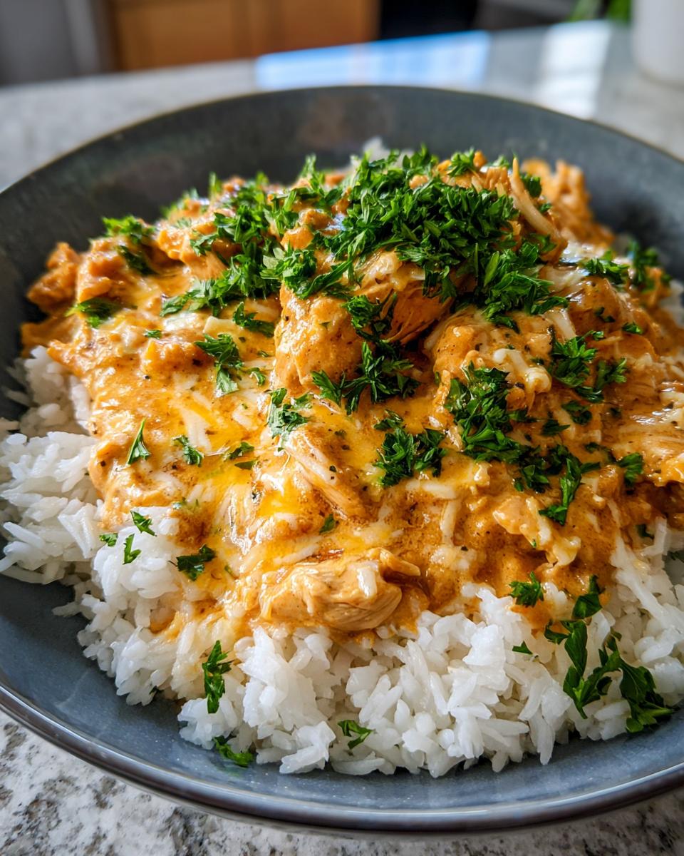 Creamy Smothered Chicken and Rice - detail 2