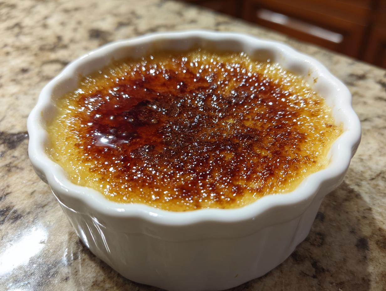 Amazing Creme Brulee: 6 Servings