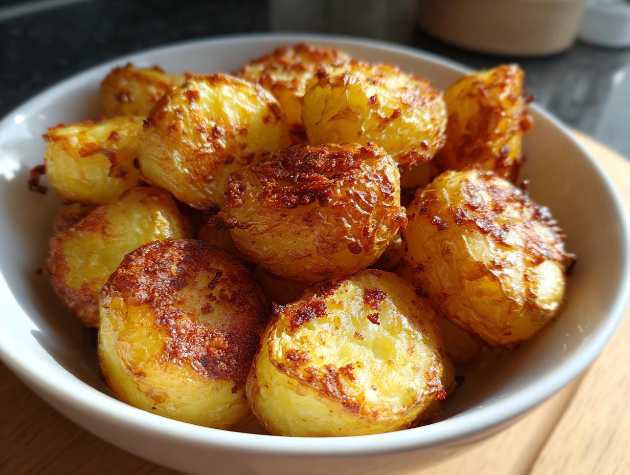 Amazing Crispy Air Fryer Baby Potatoes 15 min