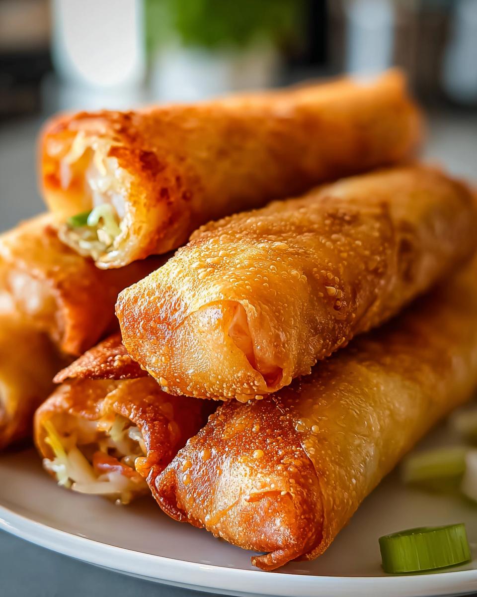 Crispy Shrimp and Cabbage Egg Rolls - detail 1