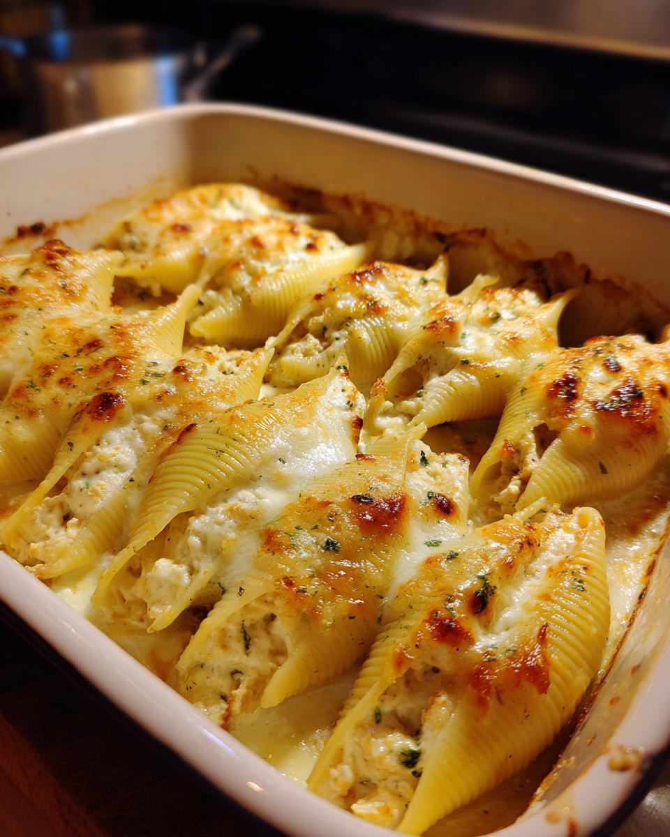 Delicious Chicken Ranch Stuffed Shells - detail 2