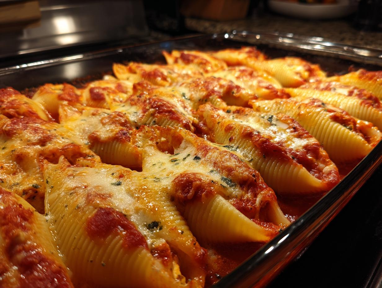 Amazing 1-Pan Chicken Ranch Stuffed Shells