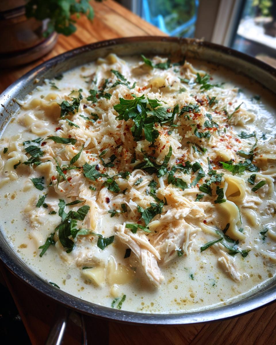 Delicious White Chicken Lasagna Soup - detail 1