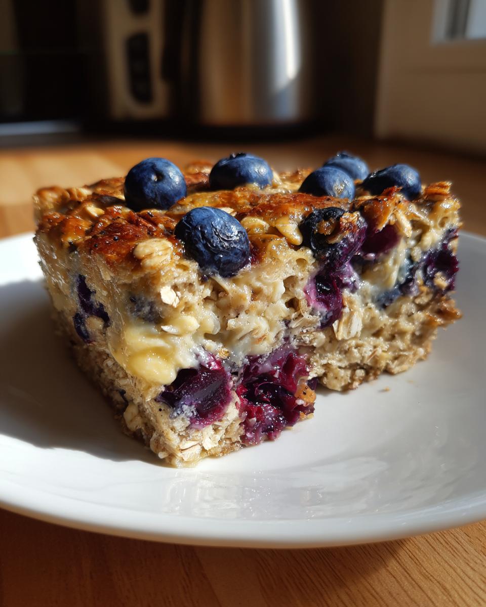 Easy Blueberry Cottage Cheese Breakfast Bake Recipe - detail 1