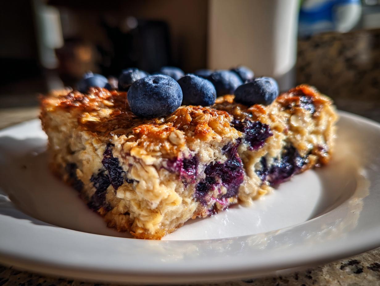 Amazing 1-Pan Blueberry Cottage Cheese Bake