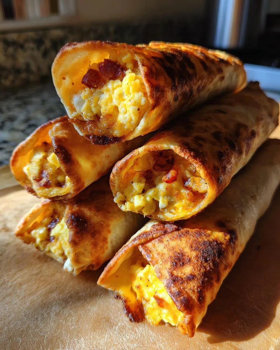 Easy Breakfast Taquitos - detail 1