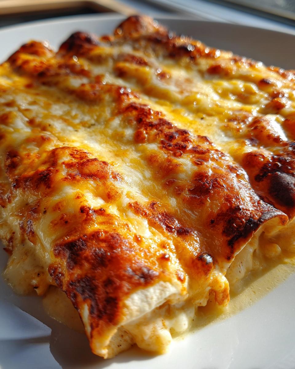 Easy Cheesy Chicken Enchiladas - detail 2