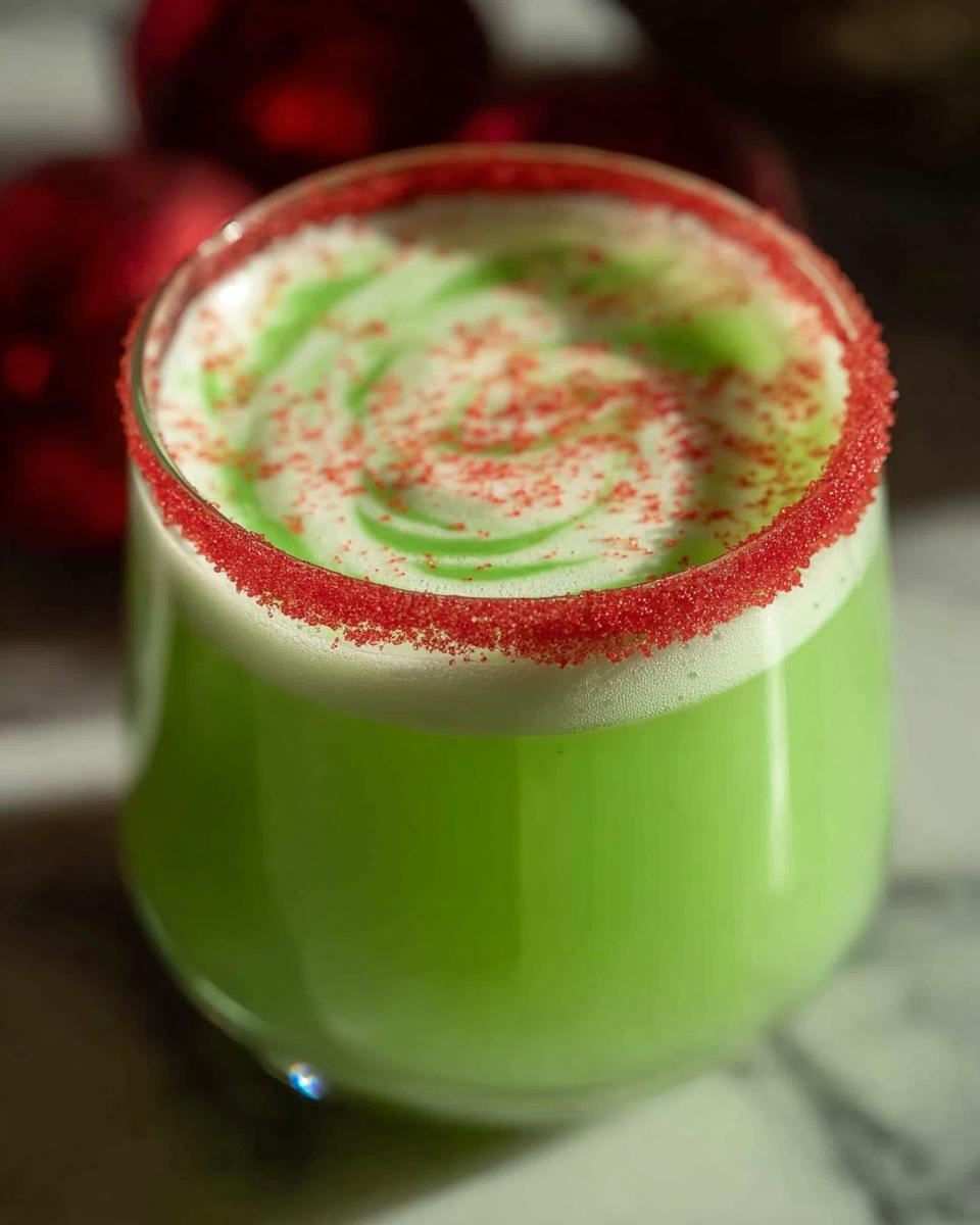 Easy Grinch Punch Recipe - detail 1