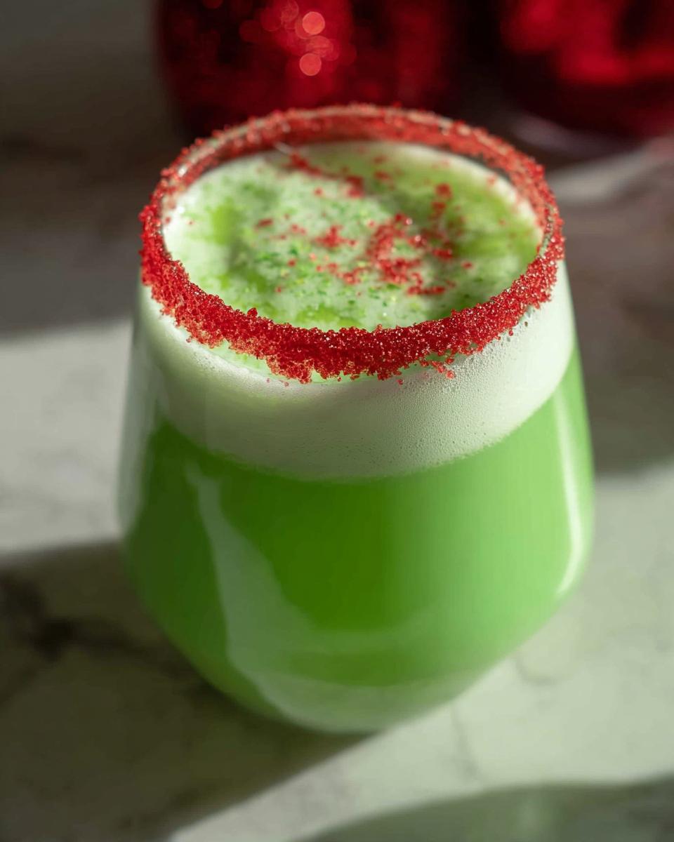 Easy Grinch Punch Recipe - detail 2
