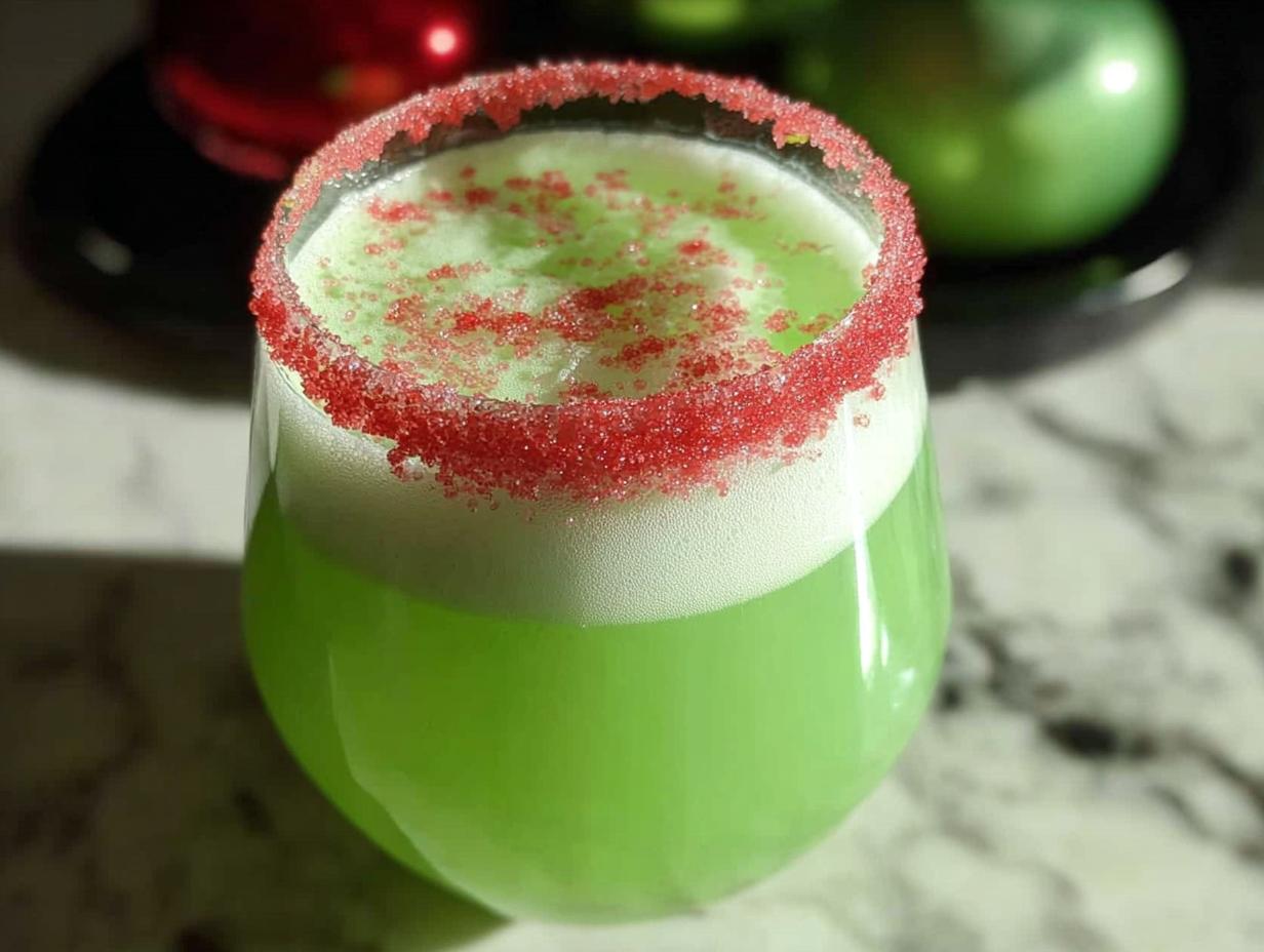 Amazing Easy Grinch Punch Recipe: 10 Min Joy