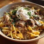 Easy Instant Pot Stroganoff