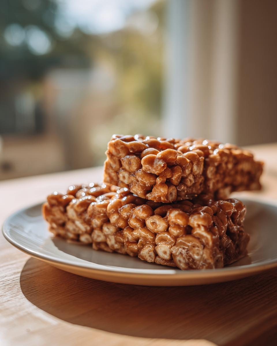 Easy Peanut Butter Cheerio Bars Recipe - detail 1