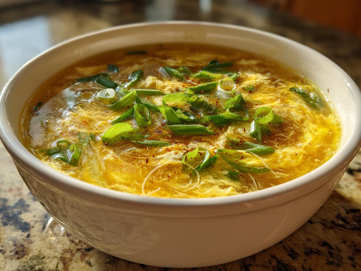 Amazing 15-Minute Egg Drop Soup (Homemade)