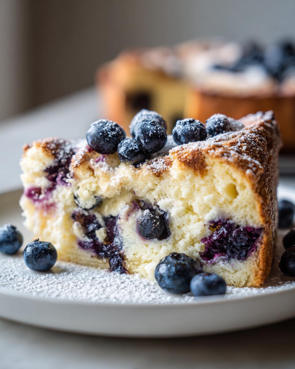 Fluffy Blueberry Ricotta Breakfast Casserole - detail 2
