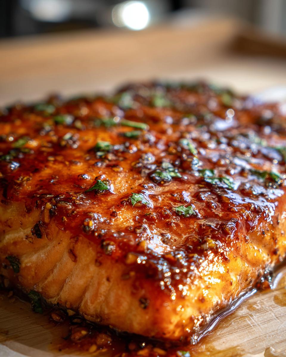 Foolproof Restaurant Copycat Glazed Salmon - detail 1