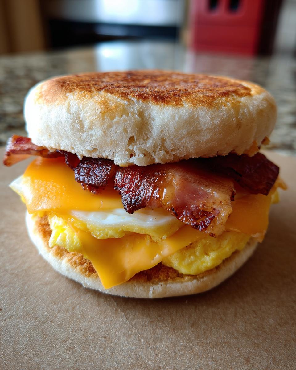 Freezer Breakfast Sandwiches - detail 1