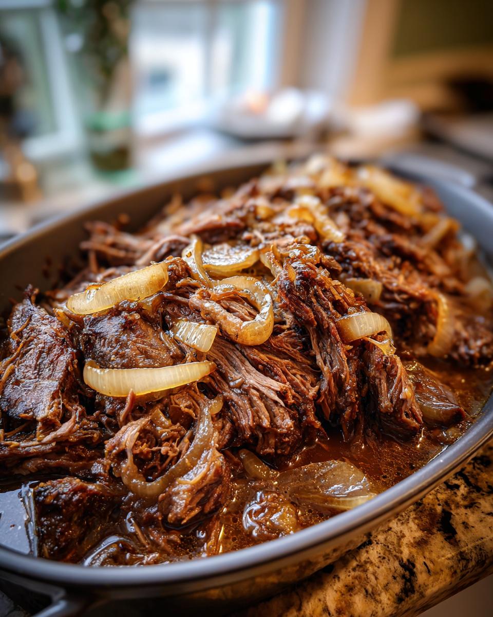 French Onion Pot Roast - detail 1