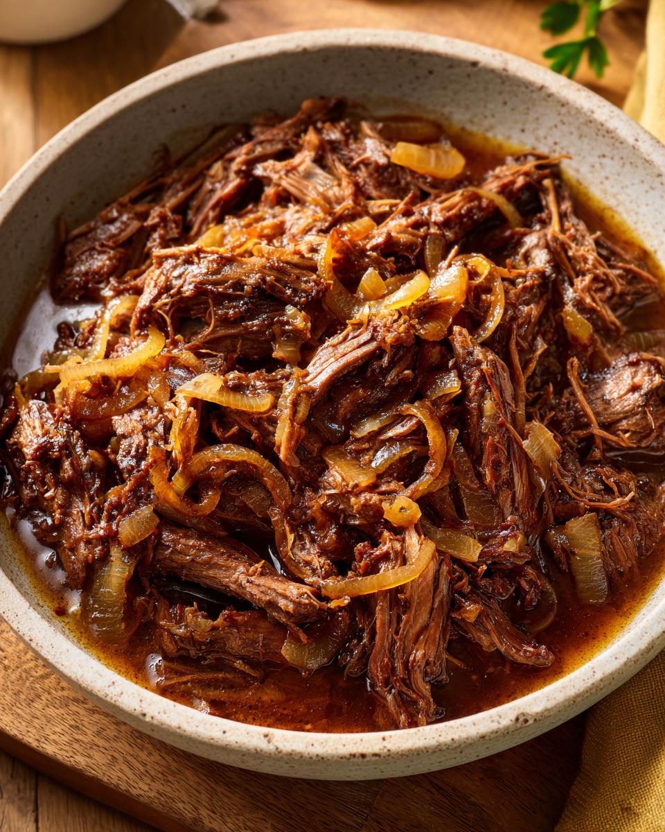 French Onion Pot Roast - detail 2