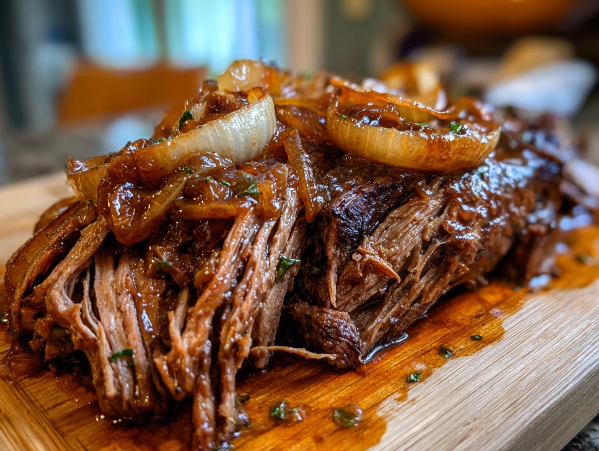 Amazing French Onion Pot Roast: 1 Hug