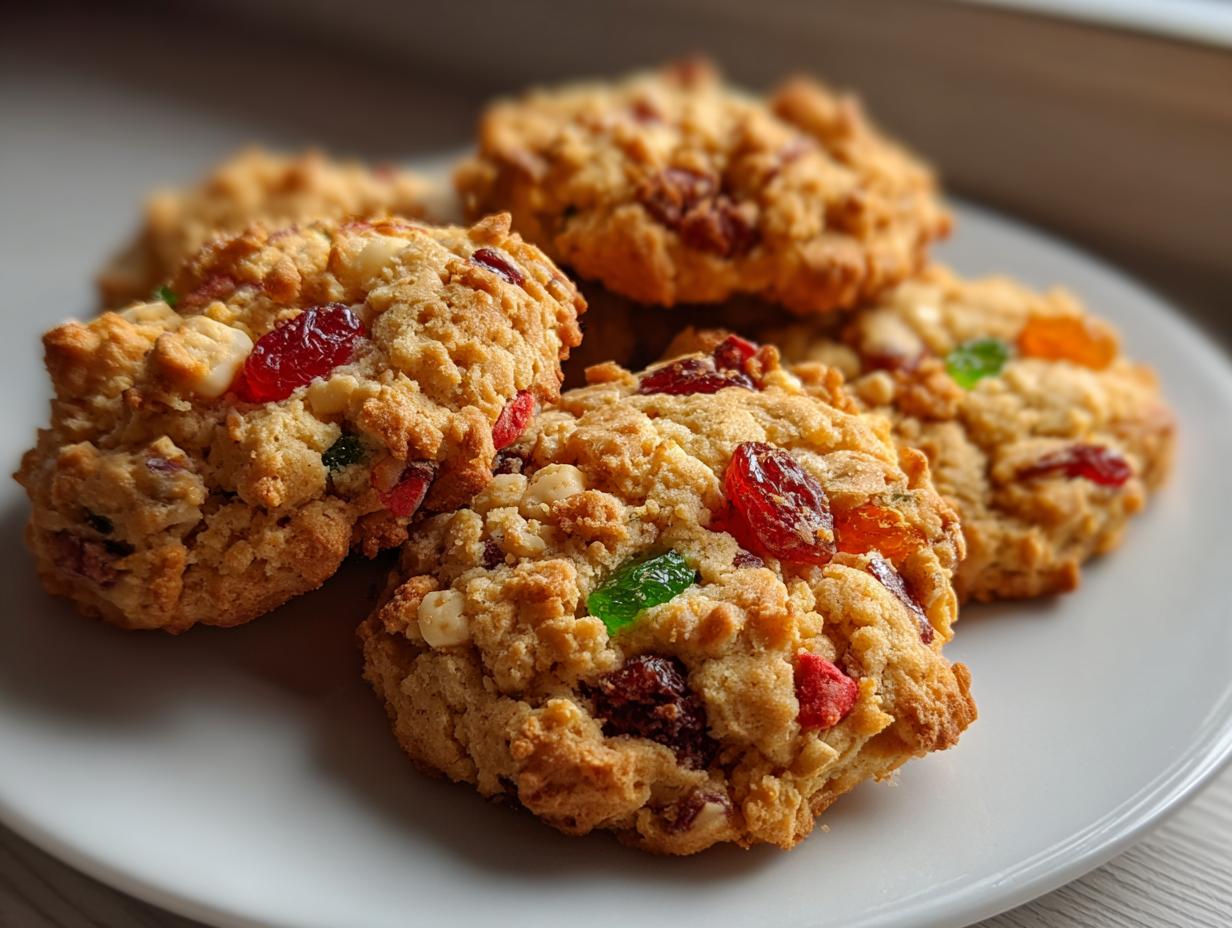 Delicious Fruitcake Cookies: 1 Great Recipe