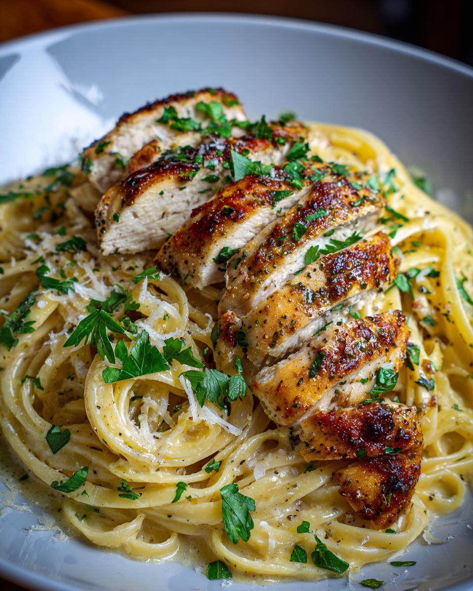 Garlic Chicken Pasta - detail 2