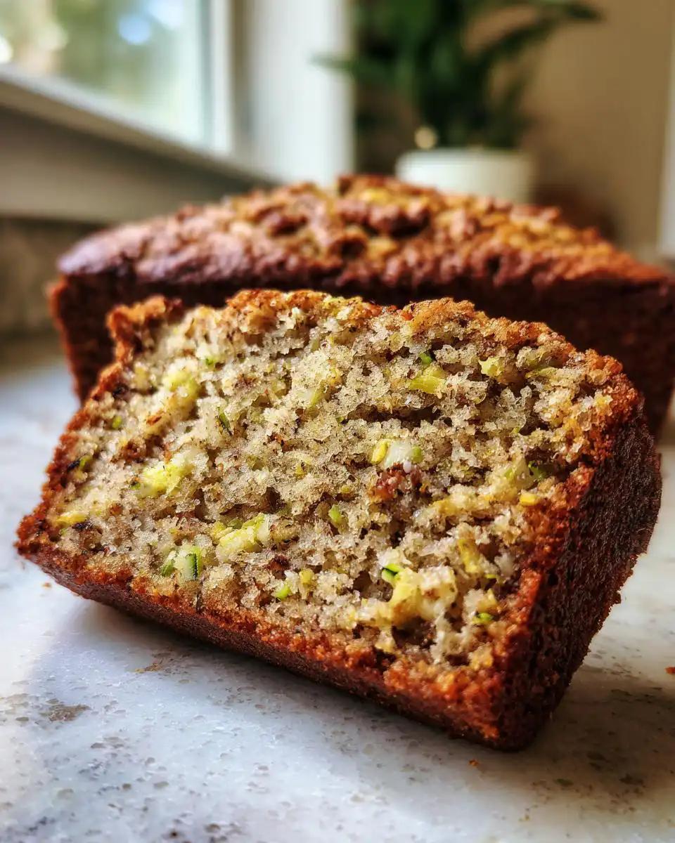 Grandma's Secret Recipe Zucchini Walnut Bread - detail 1