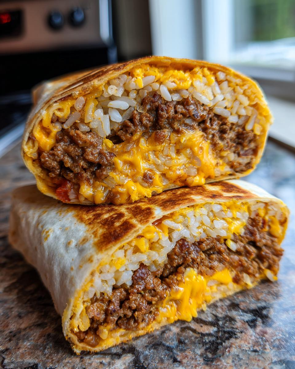 Grilled Cheese Burrito - detail 1