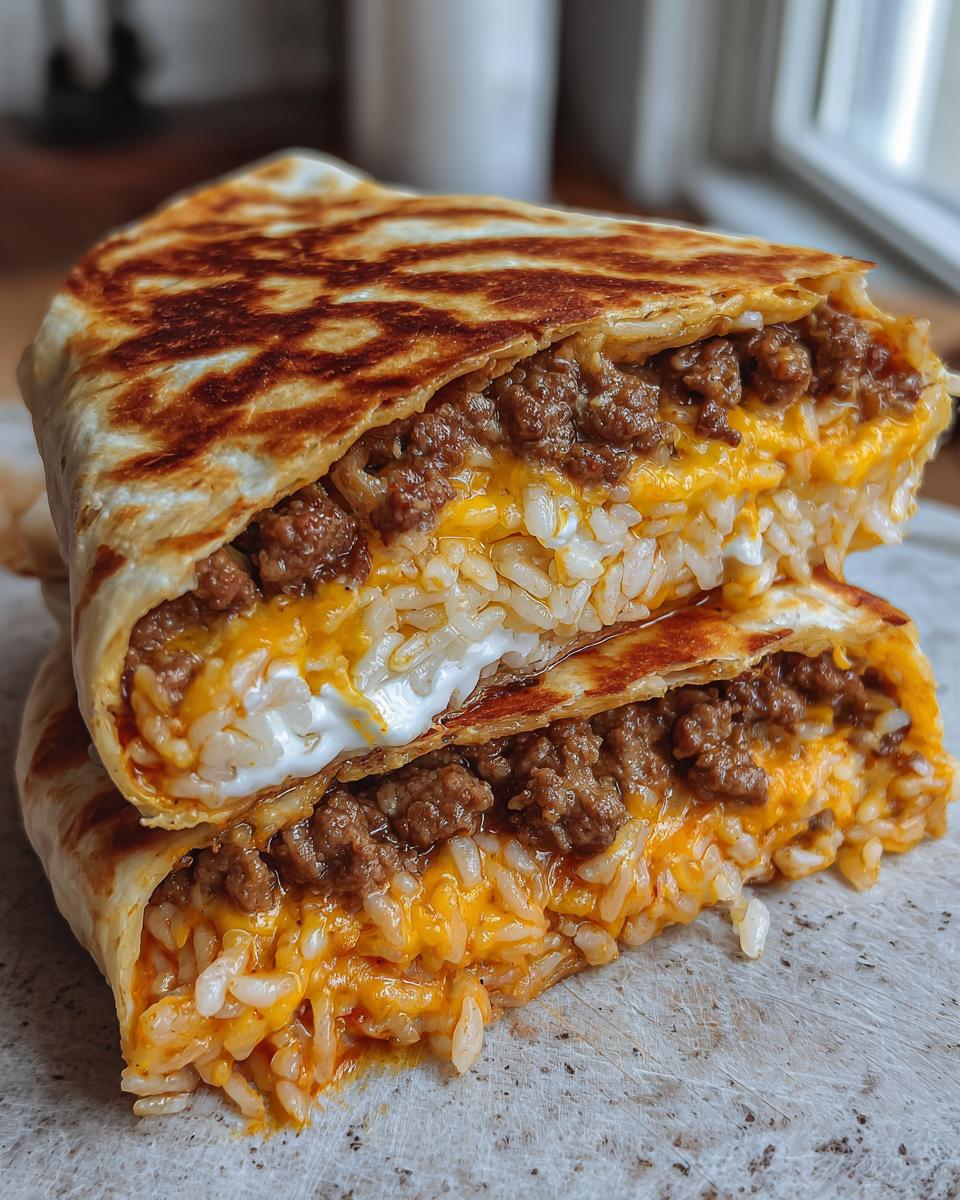 Grilled Cheese Burrito - detail 2