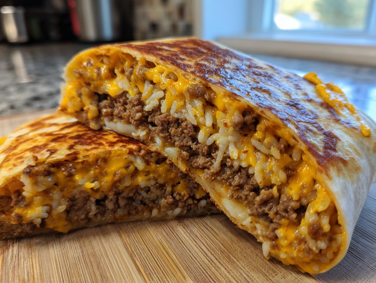 Amazing Grilled Cheese Burrito: Crispy & Cheesy