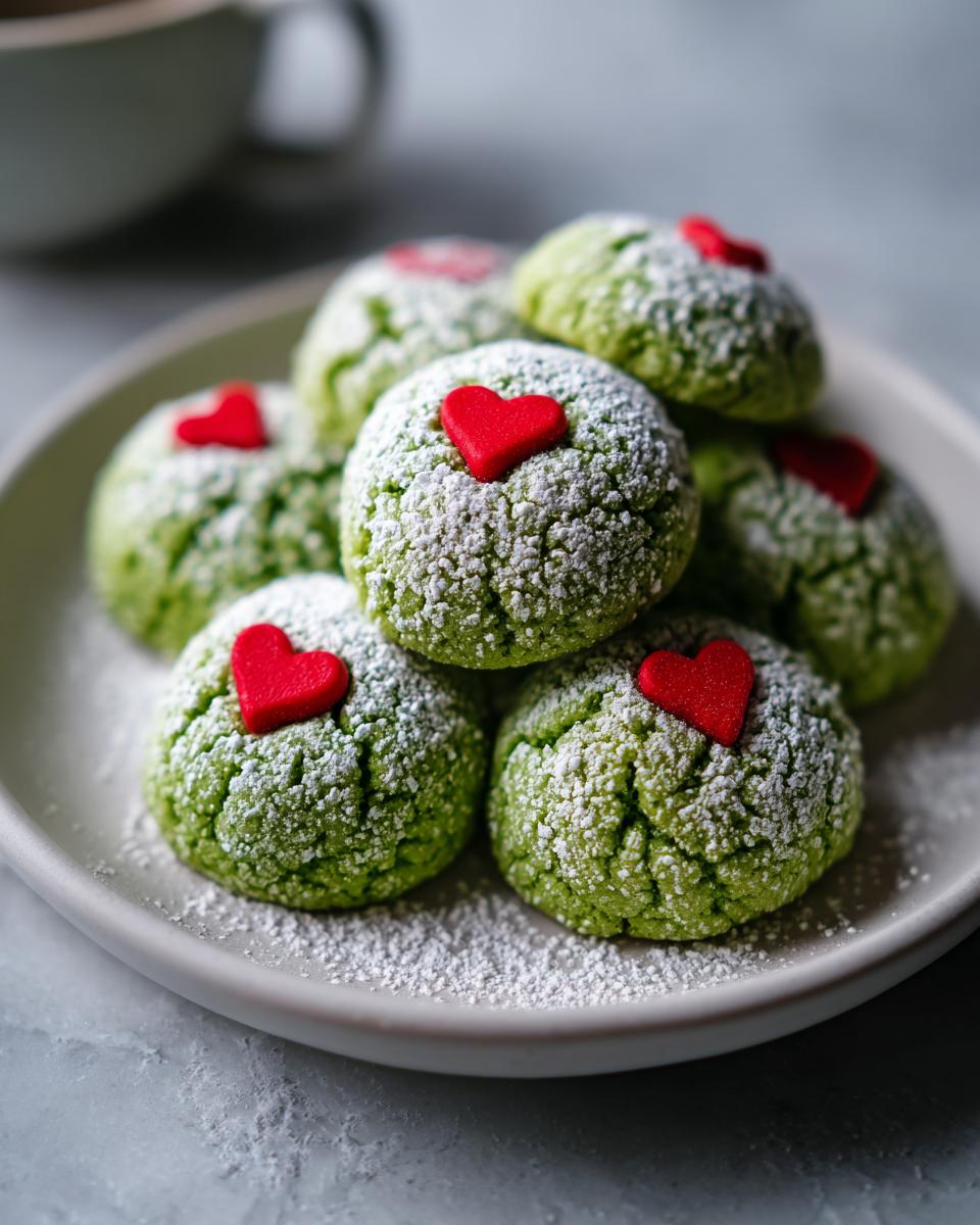 Grinch Cookies - detail 1